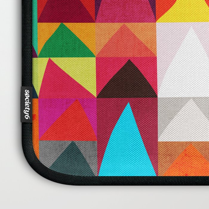 Abstract Geometric Mountains Laptop Sleeve Gallery Image 3