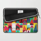 Abstract Geometric Mountains Laptop Sleeve Gallery Image 2