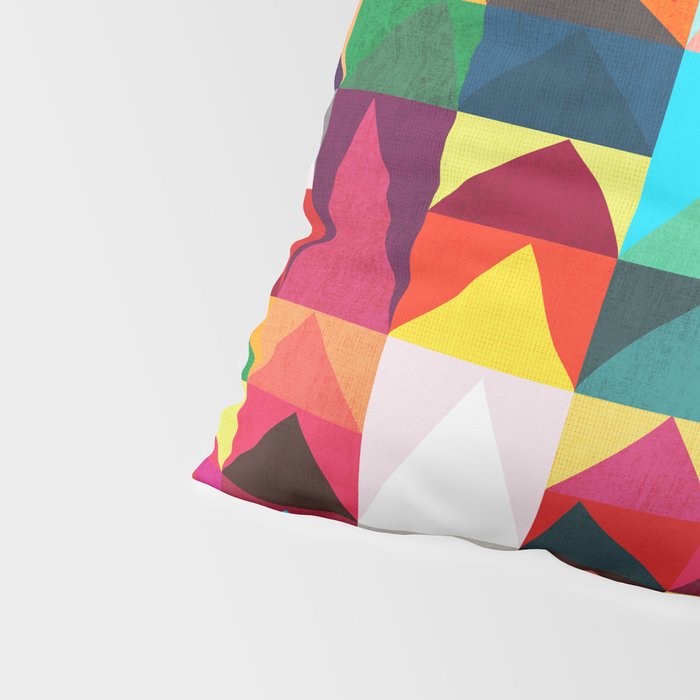Abstract Geometric Mountains Pillow Sham Gallery Image 4