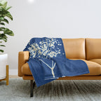 elderflower 1 Throw Blanket Gallery Image 1