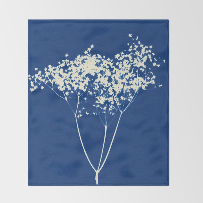 elderflower 1 Throw Blanket Gallery Image 2