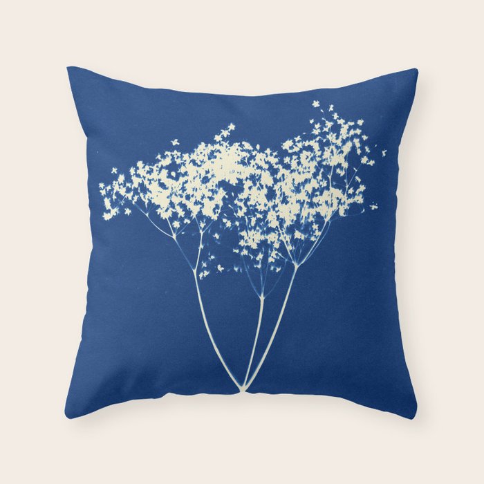 elderflower 1 Throw Pillow Gallery Image 6