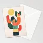 Cactus in the desert Stationery Card Gallery Image 2
