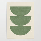 Half Circle 3 - Green Poster Gallery Image 4
