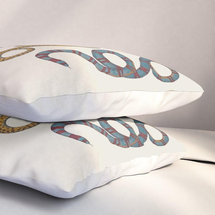 Albertus SEBA four snake scales  Pillow Sham Gallery Image 3