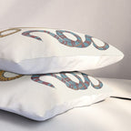 Albertus SEBA four snake scales  Pillow Sham Gallery Image 3