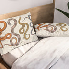 Albertus SEBA four snake scales  Pillow Sham Gallery Image 2