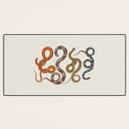 Albertus SEBA four snake scales  Desk Mat Gallery Image 3