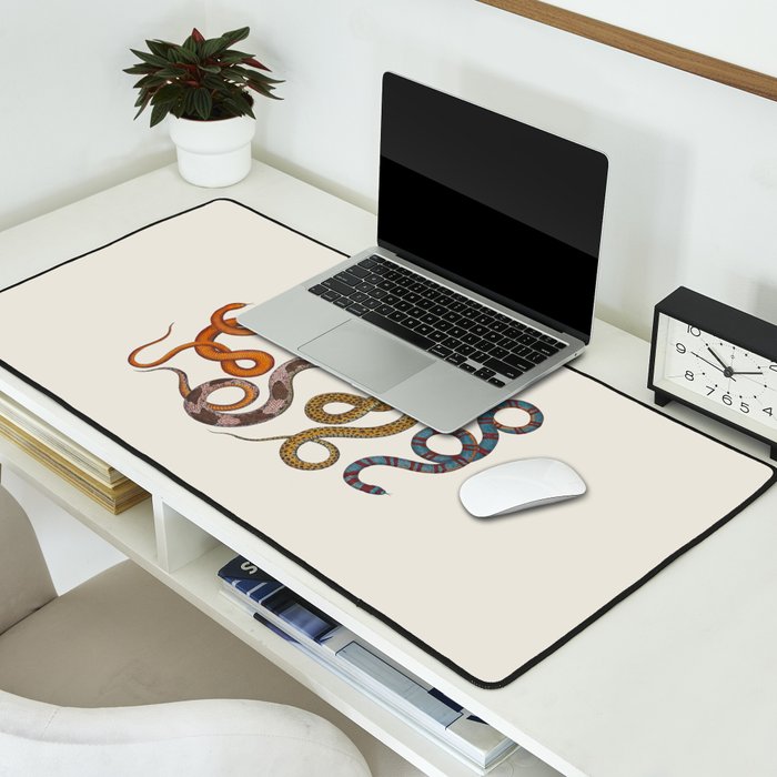 Albertus SEBA four snake scales  Desk Mat Gallery Image 2