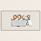 Albertus SEBA four snake scales  Desk Mat Gallery Image 1
