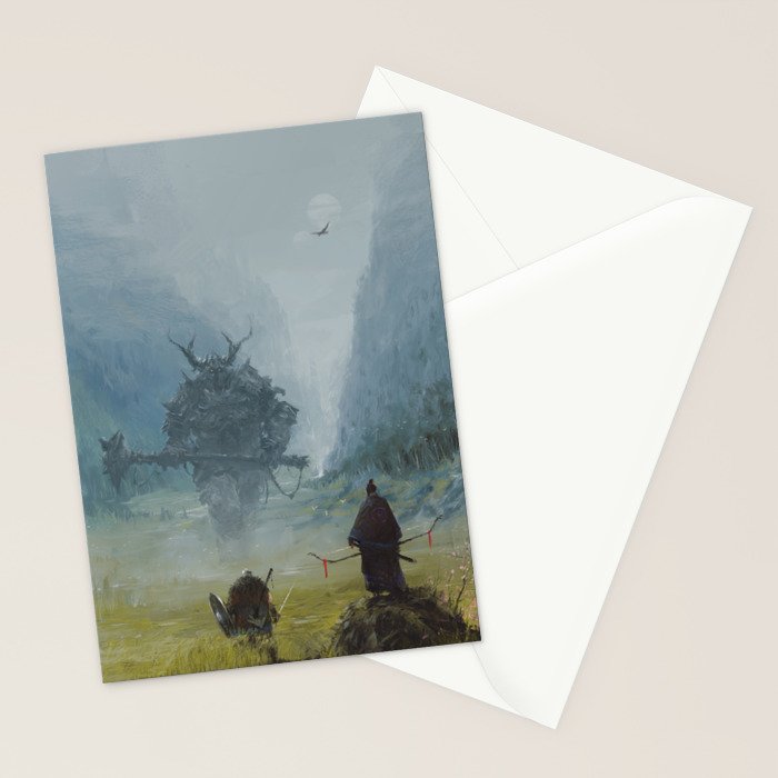 brothers in arms - worlord  Stationery Card Gallery Image 2