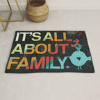 It's All About Family Rug Gallery Image 1