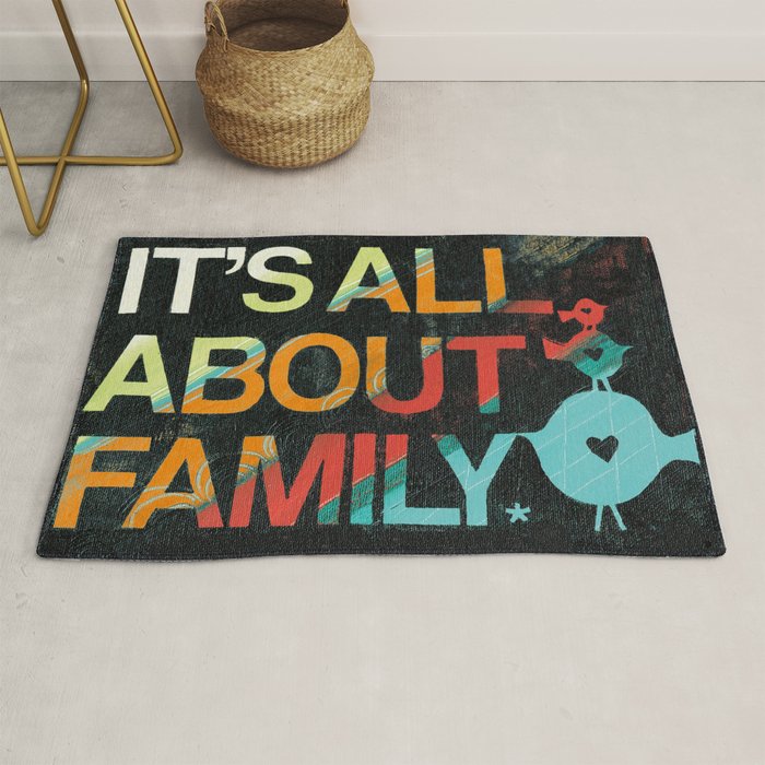 It's All About Family Rug Gallery Image 1