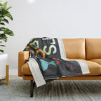It's All About Family Throw Blanket Gallery Image 1