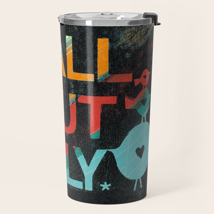 It's All About Family Travel Mug Gallery Image 2