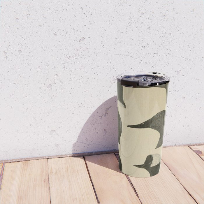 Vintage Duck Heads Travel Mug Gallery Image 4