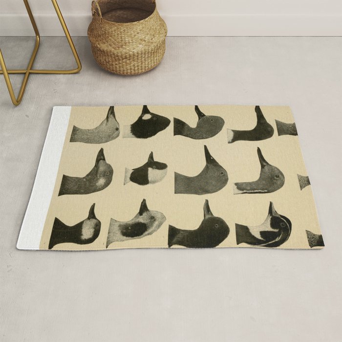 Vintage Duck Heads Rug Gallery Image 1