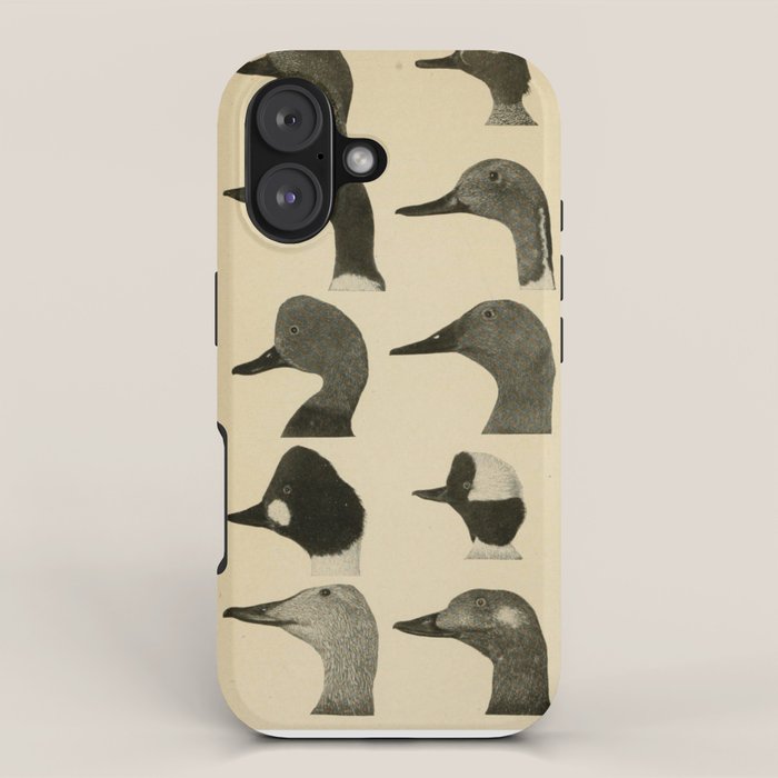 Vintage Duck Heads iPhone Case Gallery Image 1