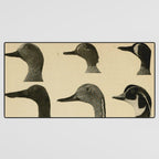 Vintage Duck Heads Desk Mat Gallery Image 3