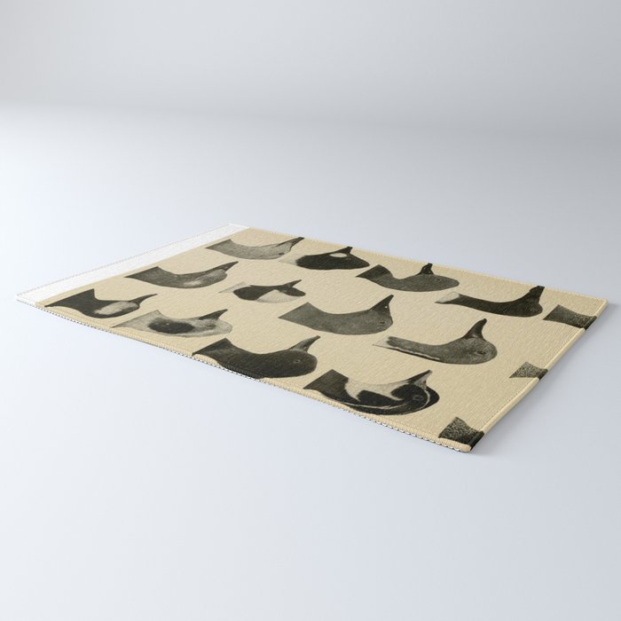 Vintage Duck Heads Rug Gallery Image 3