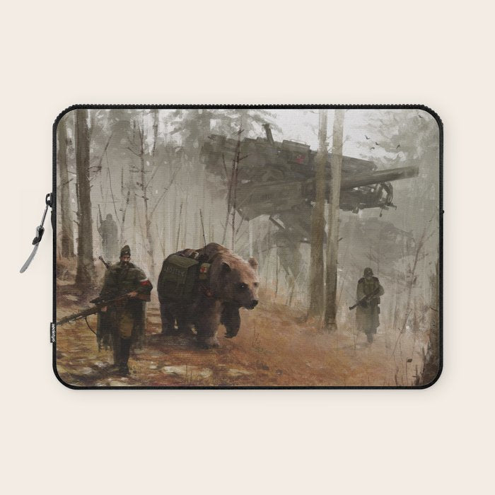 1920 - into the wild Laptop Sleeve Gallery Image 1