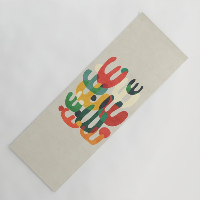 Cactus Yoga Mat Gallery Image 1