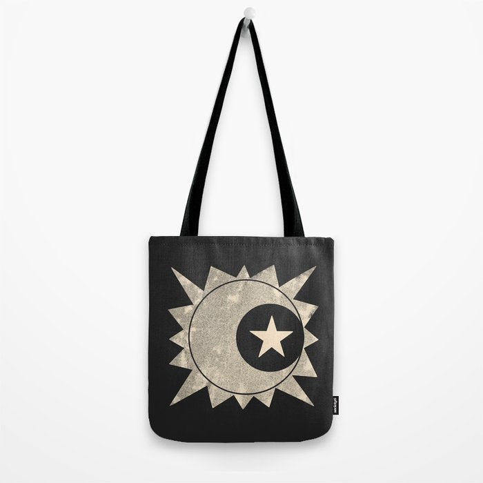 Sun Moon Star Tote Bag Gallery Image 2