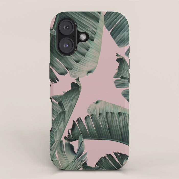 Banana Leaf Blush iPhone Case Gallery Image 1