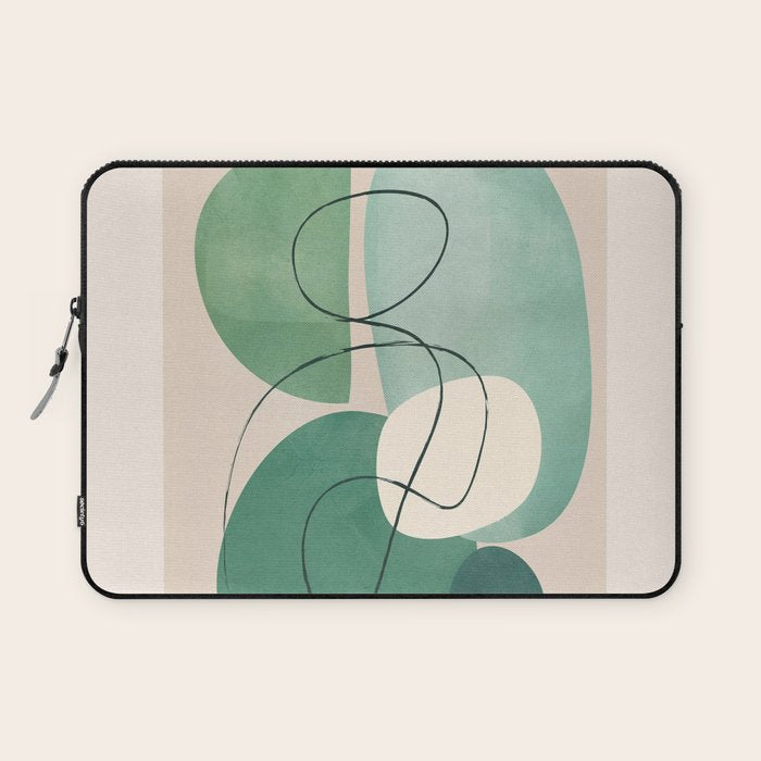 Floating Abstraction 8 Laptop Sleeve Gallery Image 1