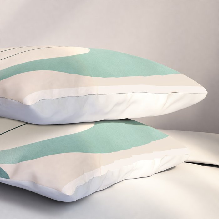 Floating Abstraction 8 Pillow Sham Gallery Image 3