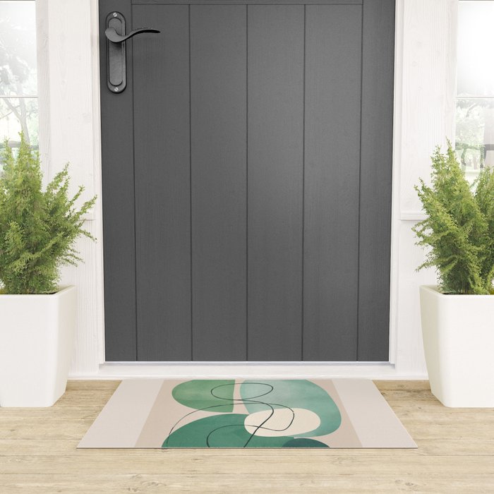 Floating Abstraction 8 Welcome Mat Gallery Image 3