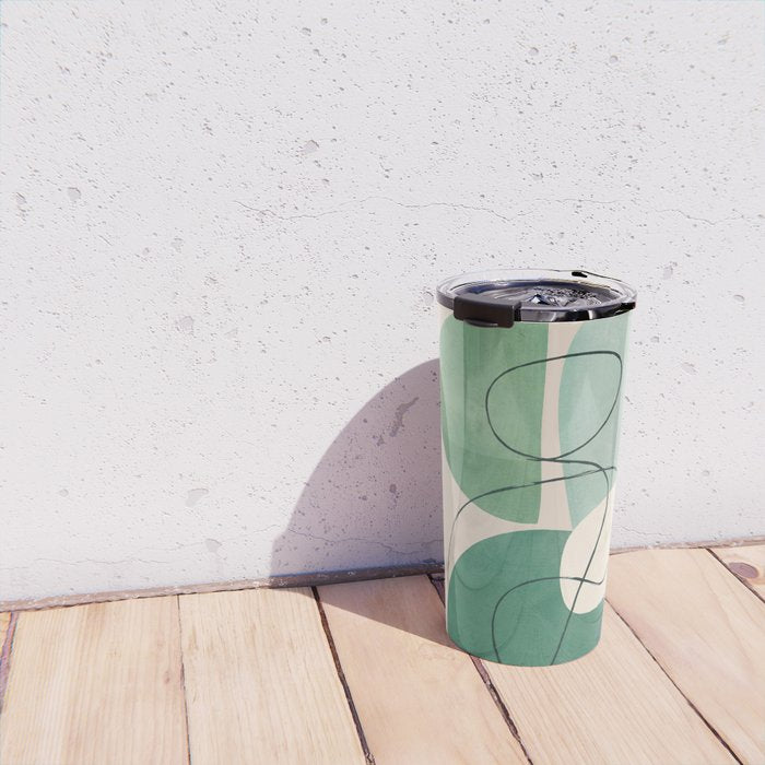 Floating Abstraction 8 Travel Mug Gallery Image 4