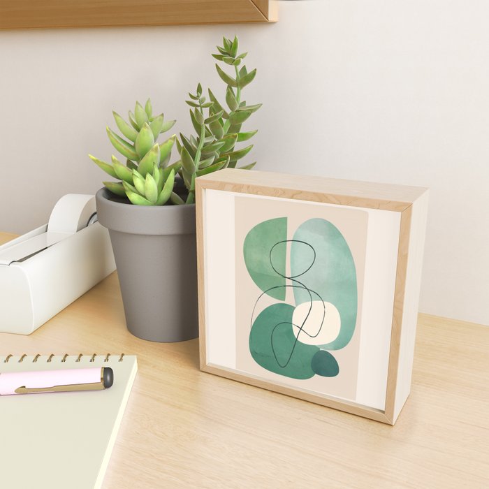 Floating Abstraction 8 Mini Art Print Gallery Image 2