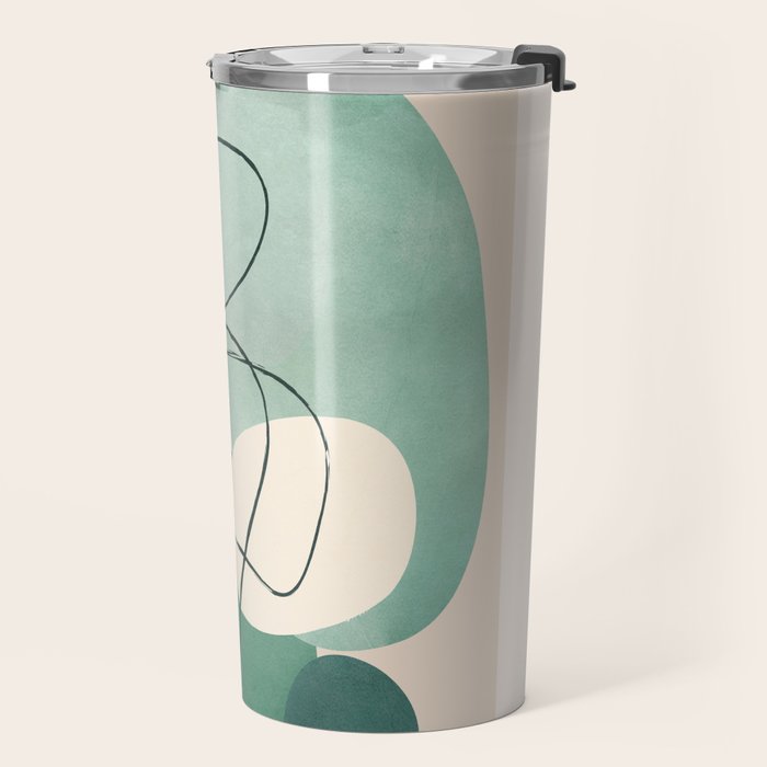 Floating Abstraction 8 Travel Mug Gallery Image 2