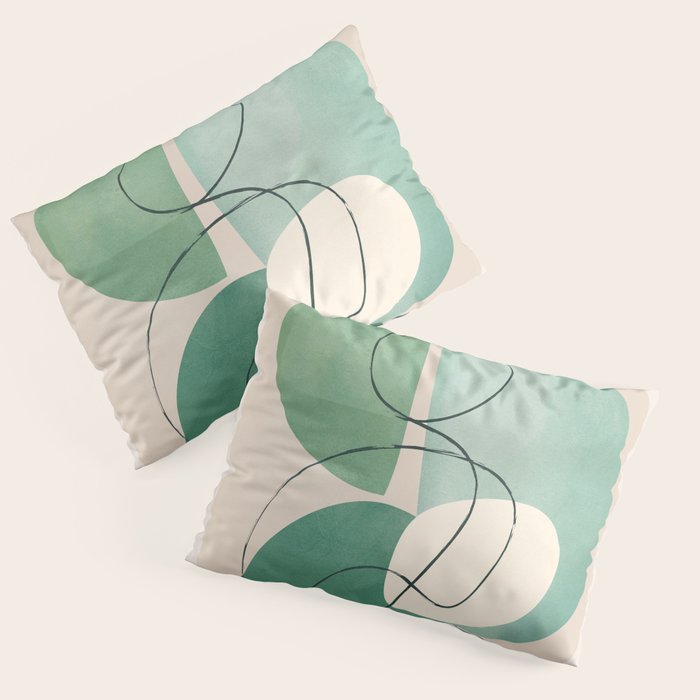 Floating Abstraction 8 Pillow Sham Gallery Image 3