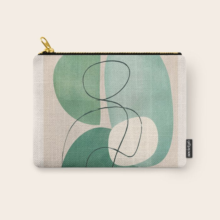 Floating Abstraction 8 Carry All Pouch Gallery Image 1