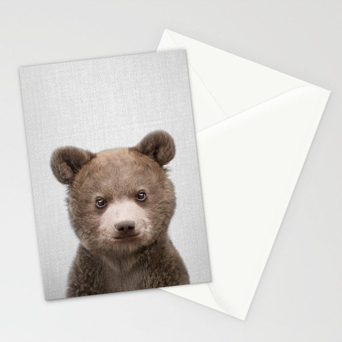 Baby Bear - Colorful Stationery Card Gallery Image 2