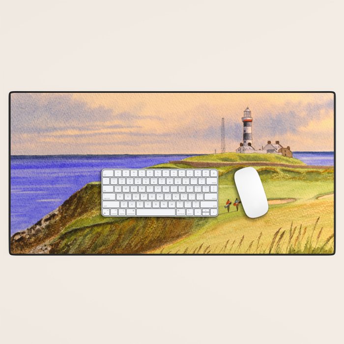 Old Head Golf Course Ireland Hole 4 Desk Mat Gallery Image 1