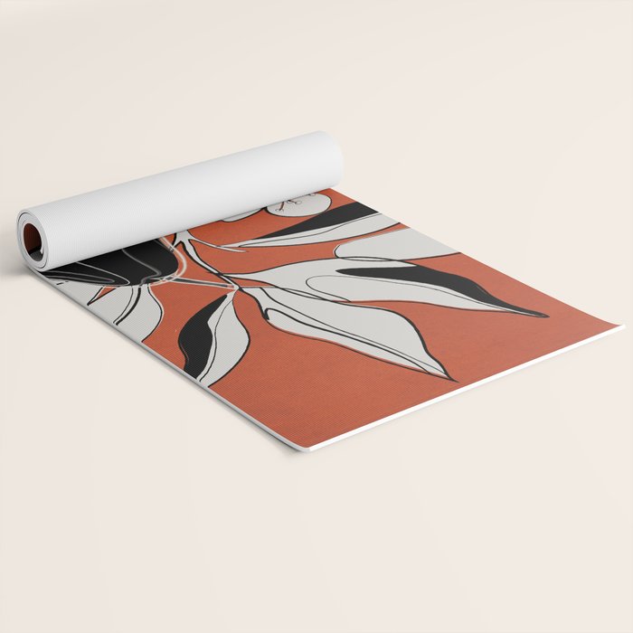 Line Art Pears 2 Yoga Mat Gallery Image 2