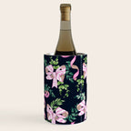 Whimsical Cheerful Bows Plants Wine Chiller Gallery Image 3