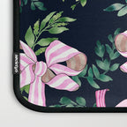 Whimsical Cheerful Bows Plants Laptop Sleeve Gallery Image 3