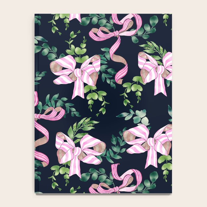 Whimsical Cheerful Bows Plants Notebook Gallery Image 4