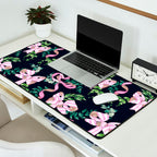 Whimsical Cheerful Bows Plants Desk Mat Gallery Image 2