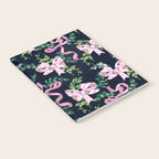 Whimsical Cheerful Bows Plants Notebook Gallery Image 2