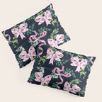 Whimsical Cheerful Bows Plants Pillow Sham Gallery Image 3