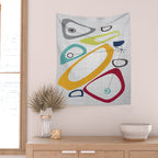 Mid Century Modern Art Wall Tapestry Gallery Image 2