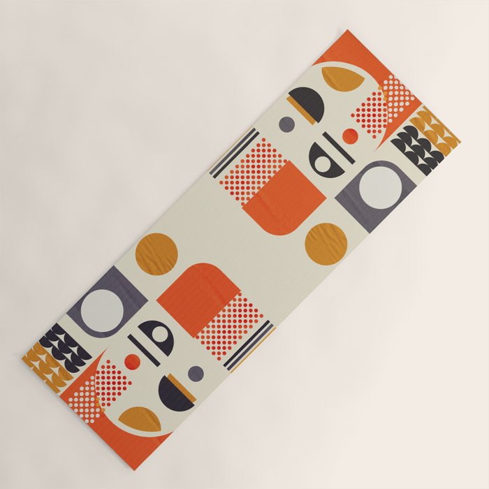 Mid-century no1 Yoga Mat Gallery Image 1