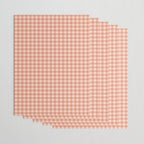 Gingham Plaid Pattern - Natural Rose Wrapping Paper Gallery Image 3