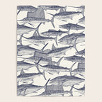 Atlantic fish blue Poster Gallery Image 4