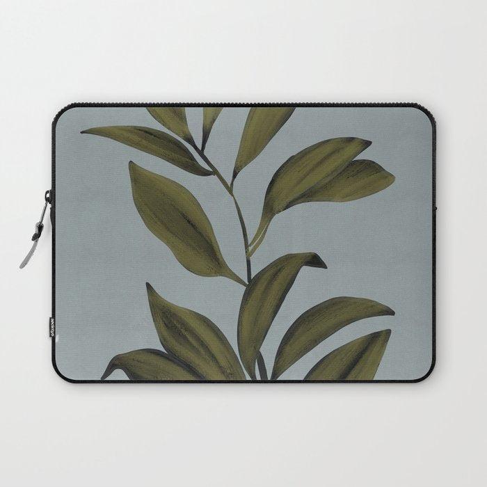 Abstract Art /Minimal Plant 77 Laptop Sleeve Gallery Image 1
